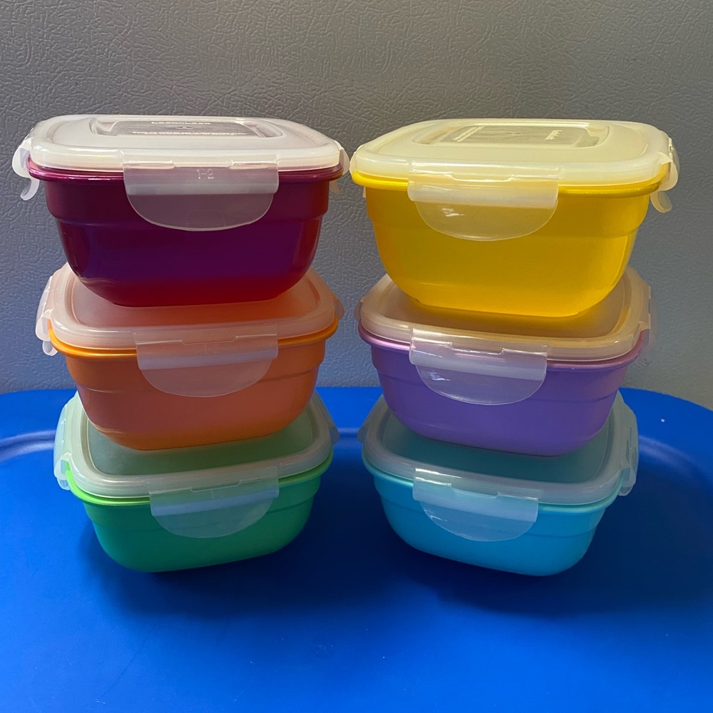 Vibrant Food Storage Container Set - Multicolor